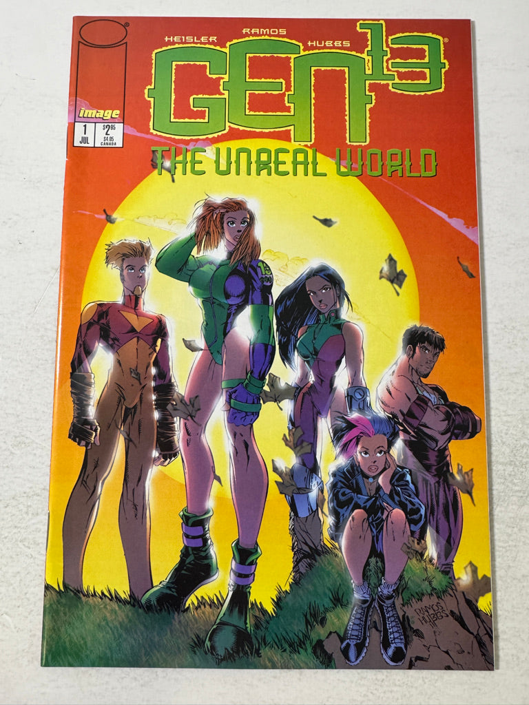 GEN 13 THE UNREAL WORLD #1 NM Humberto Ramos Cover