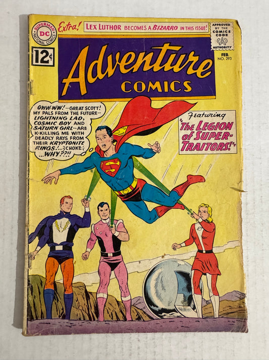 ADVENTURE COMICS #293 GD 1ST APPEARANCE