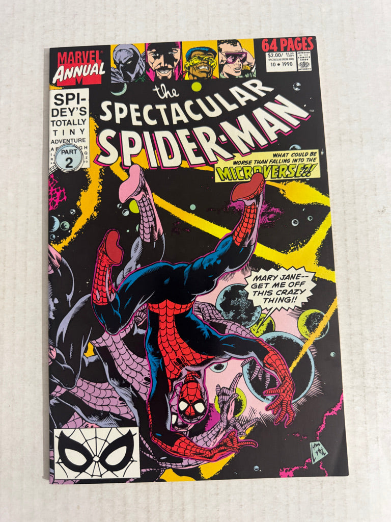 SPECTACULAR SPIDER-MAN ANNUAL #10 NM-