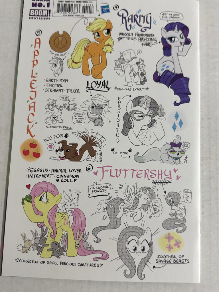 MY LITTLE PONY FRIENDSHIP IS MAGIC #1 Ashcan NM NyCC Variant W/ Promo Card