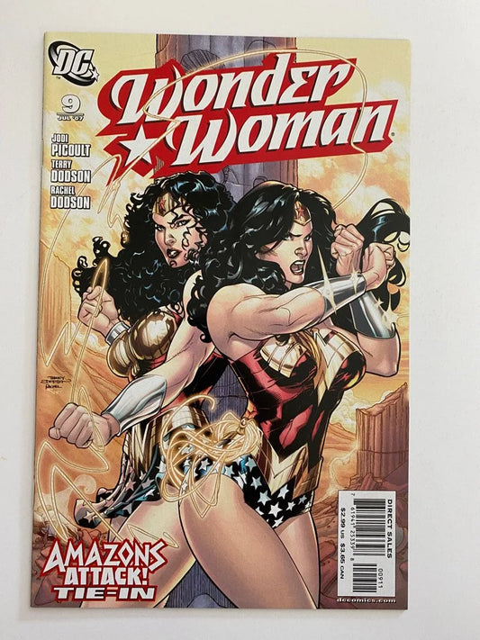 WONDER WOMAN #9 VF/NM Vol 3 Terry Dodson Cover