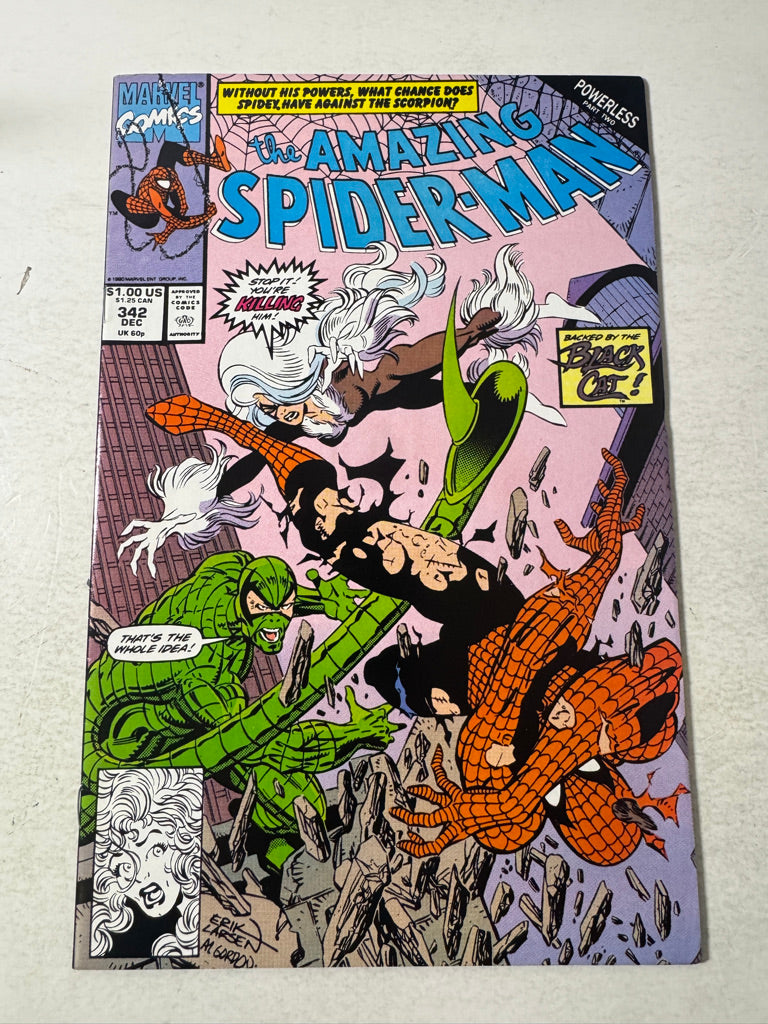 AMAZING SPIDER-MAN #342 VF/NM