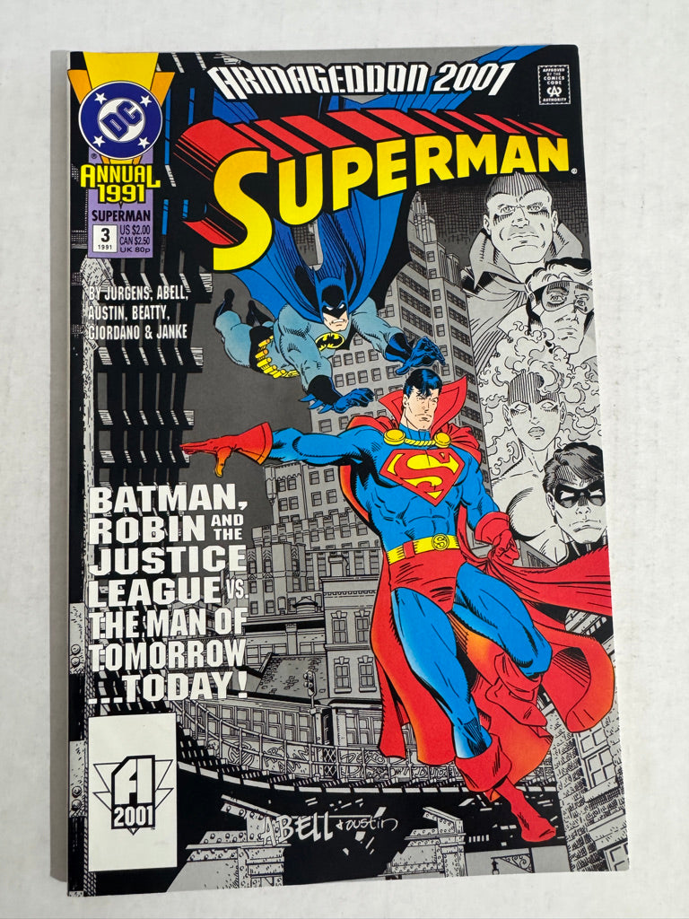 SUPERMAN ANNUAL #3 1991