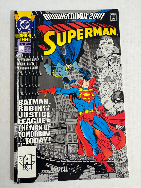 SUPERMAN ANNUAL #3 1991