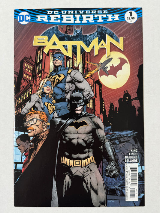 BATMAN #1 Vol 3 NM- David Finch Cover 1ST APPEARNACE
