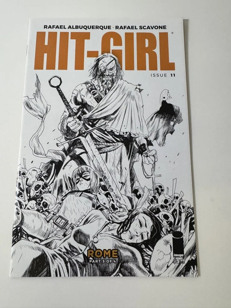 HIT-GIRL #11 Vol 2 NM B/W Albuquerque Variant