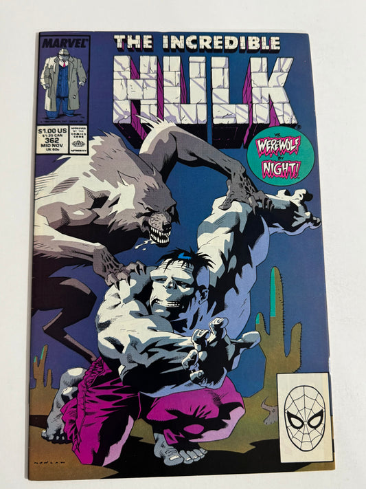 INCREDIBLE HULK #362 VF