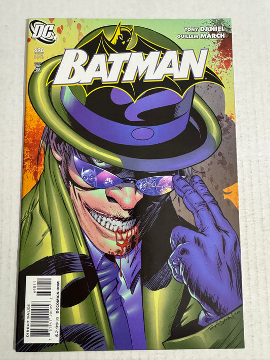 BATMAN #698 VF Tony Daniel Cover