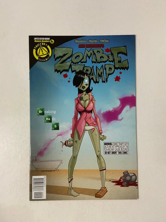 ZOMBIE TRAMP #9 NM- Dan Mendoza Breaking Bad Variant 1st Appearance LTD 1500