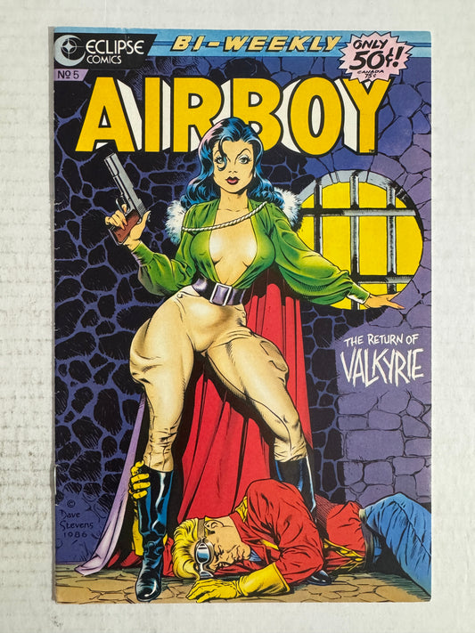 AIRBOY #5 FN Dave Stevens Cover