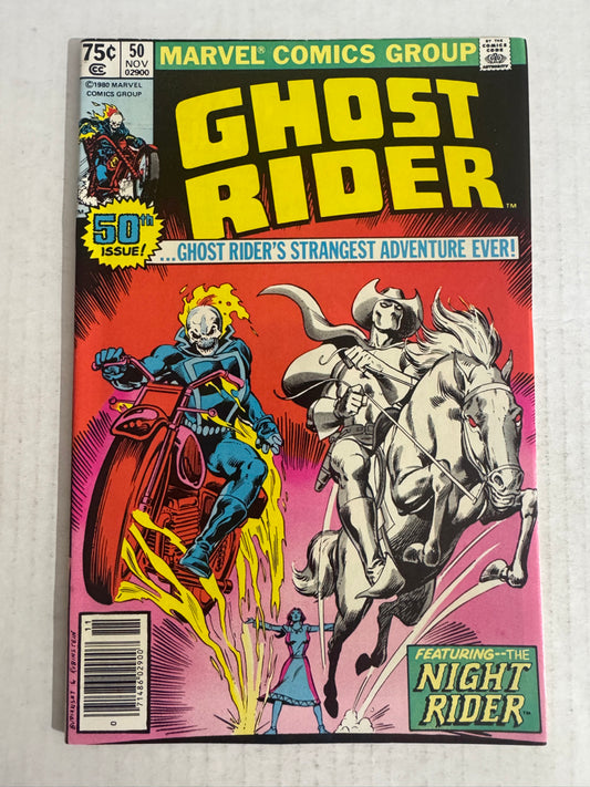 GHOST RIDER #50 NEWSSTAND