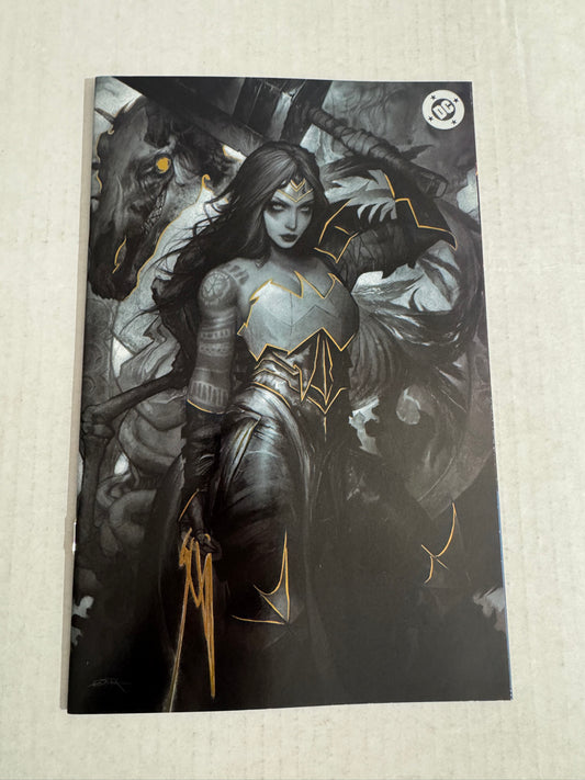 ABSOLUTE WONDER WOMAN #20 NM NYCC Virgin Foil Dan Quintana Gold Variant