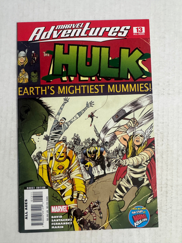 MARVEL ADVENTURES THE HULK #13 NM