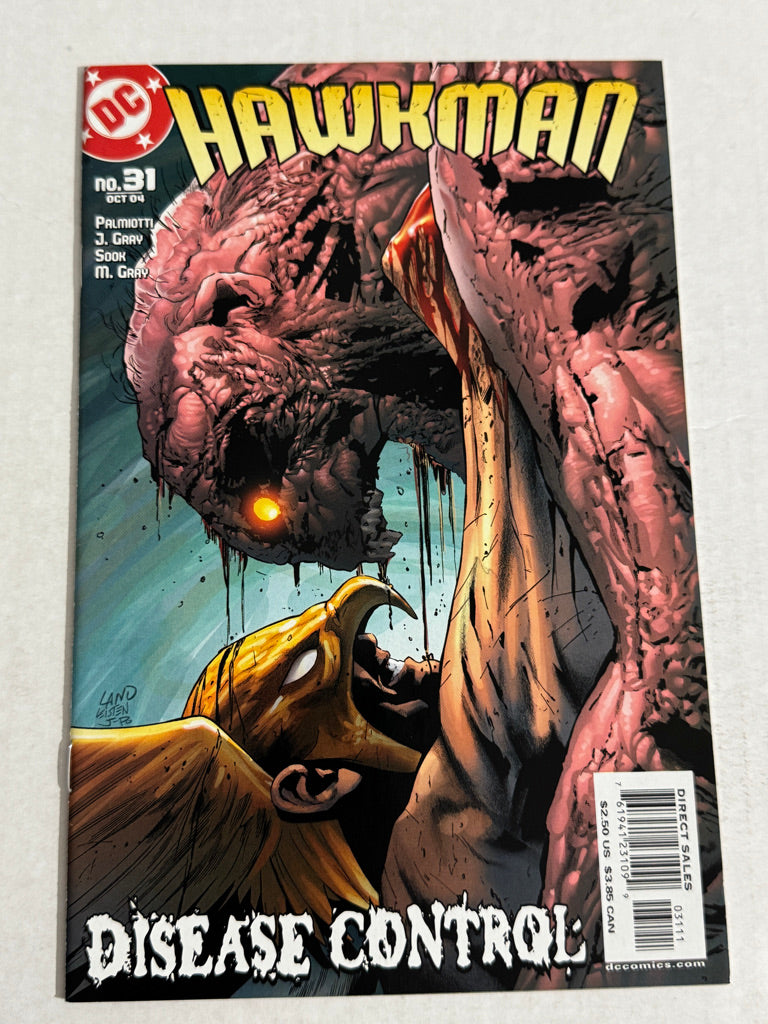 HAWKMAN #31 Vol 4 NM Greg Land Cover