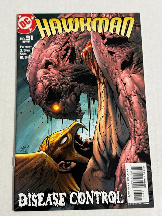 HAWKMAN #31 Vol 4 NM Greg Land Cover