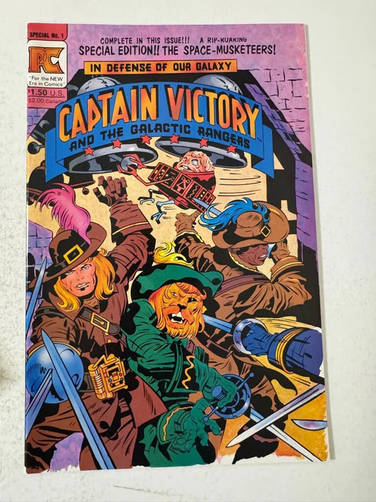 CAPTAIN VICTORY AND THE GALACTIC RANGERS Special #1 NM Jack Kirby Cover