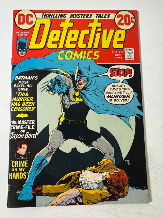 DETECTIVE COMICS #431 VF Mike Kaluta Cover