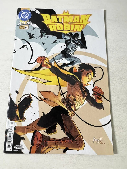 BATMAN & ROBIN #14 Vol 3 NM 1ST APPEARANCE
