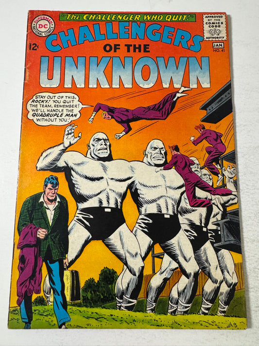 CHALLENGERS OF THE UNKNOWN #41 VG/FN