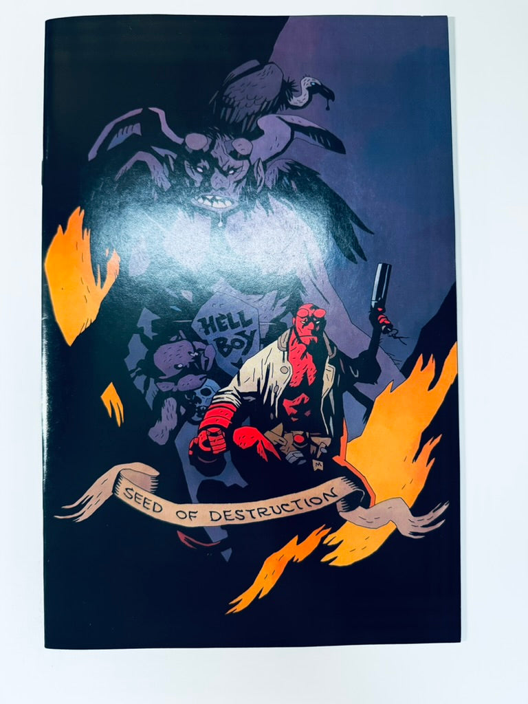 HELLBOY: SEED OF DESTRUCTION #1 NM Facsimile Edition 2026 1:25 Mike Mignola Variant