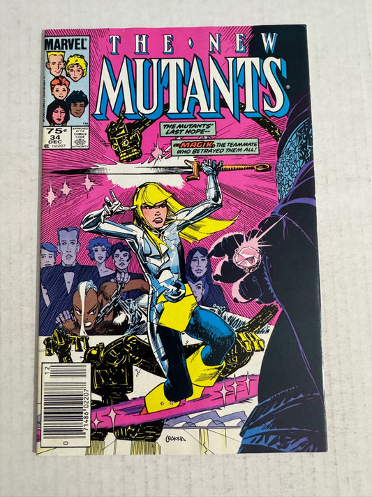 NEW MUTANTS #34 NM- CANADIAN PRICE VARIANT