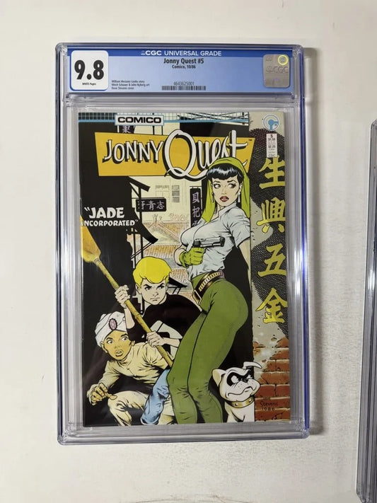 JONNY QUEST #5 CGC 9.8 Dave Stevens Cover