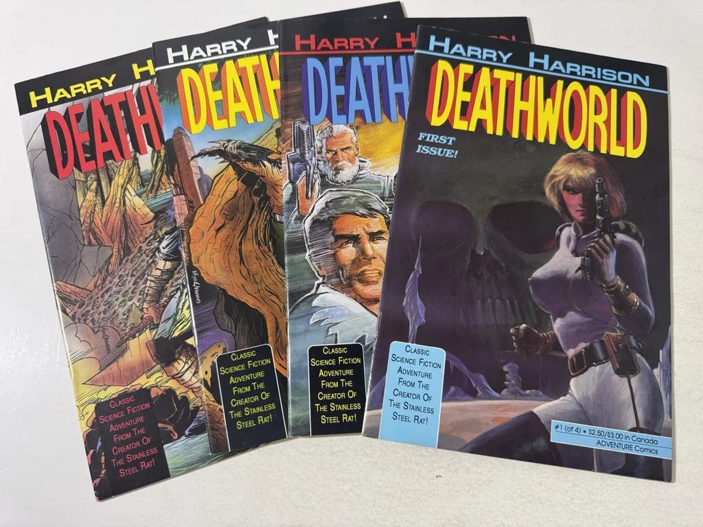 DEATHWORLD #1-4 NM- Set