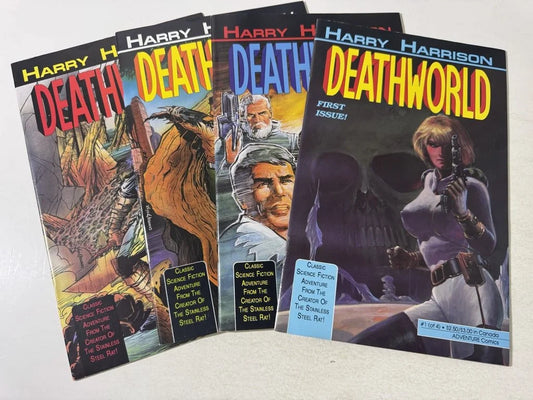 DEATHWORLD #1-4 NM- Set