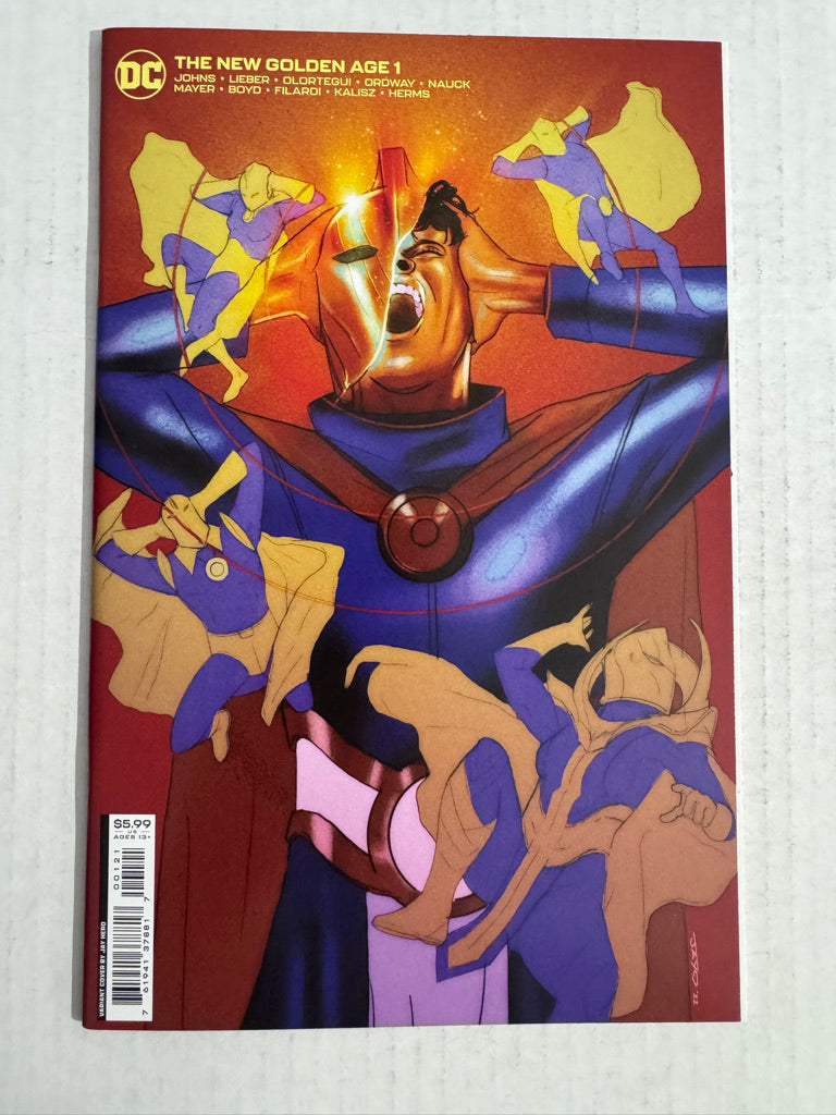 THE NEW GOLDEN AGE #1 NM Jay Hero Variant