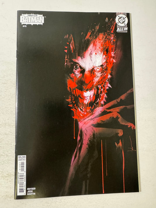 ABSOLUTE BATMAN #15 NM Jock Variant