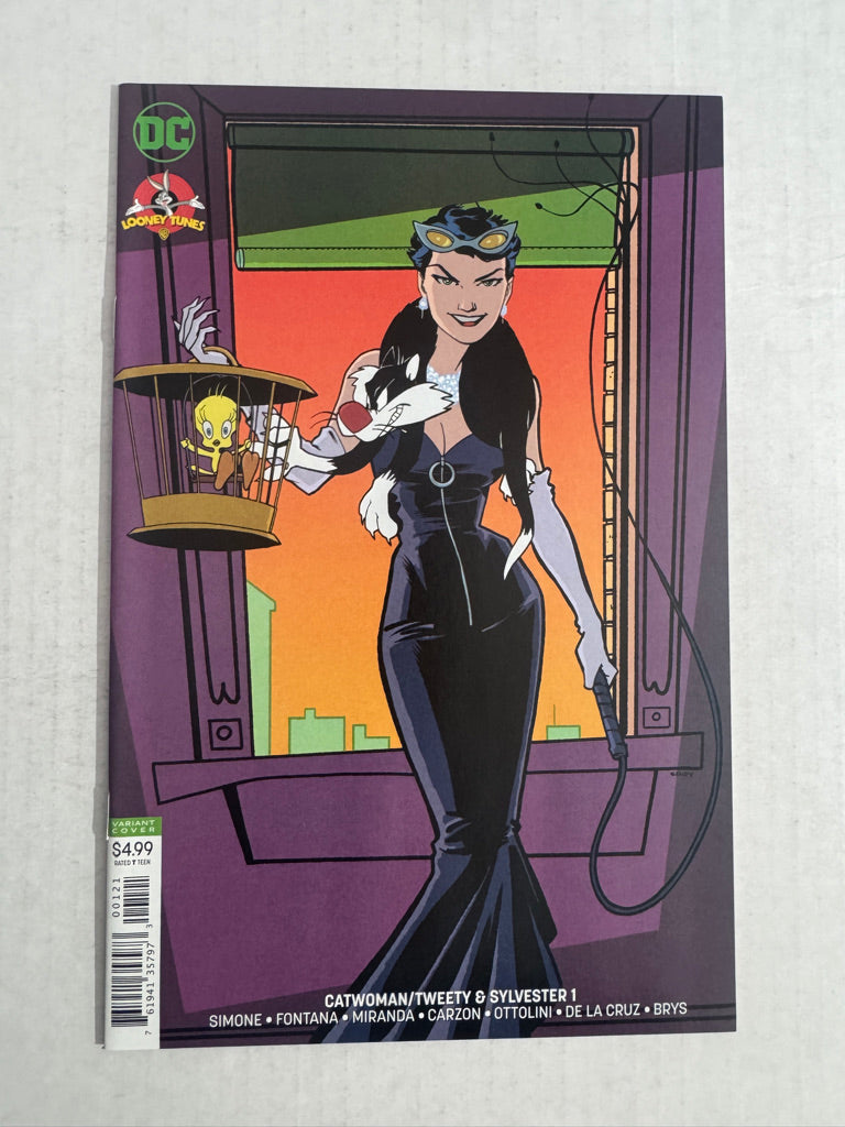 CATWOMAN TWEETY & SYLVESTER #1 NM Jarrell Variant