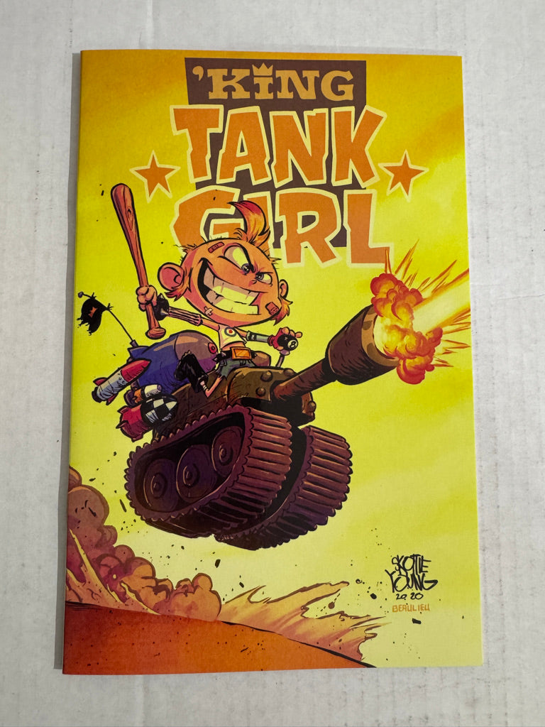 KING TANK GIRL #5 NM Skottie Young Variant