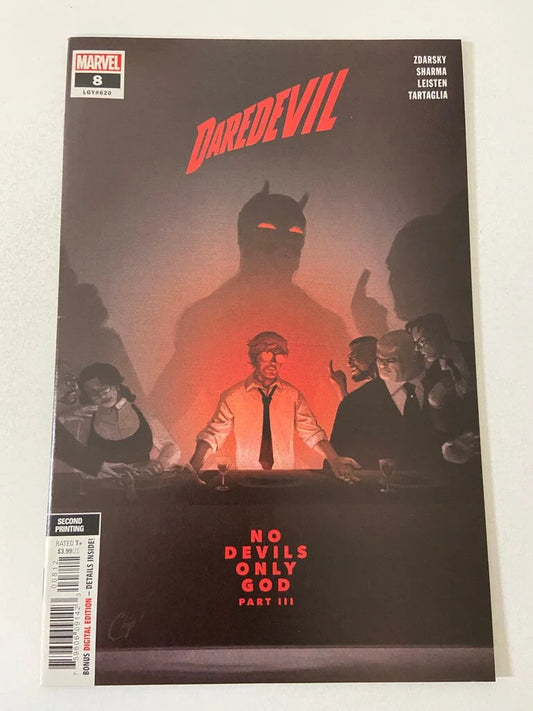 DAREDEVIL #8 Vol 6 2nd Print Variant
