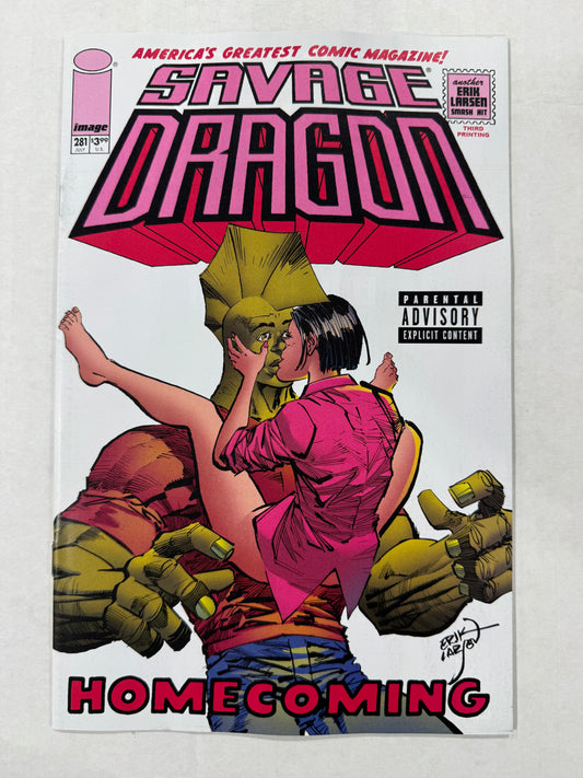 SAVAGE DRAGON #281 NM 3rd Print
