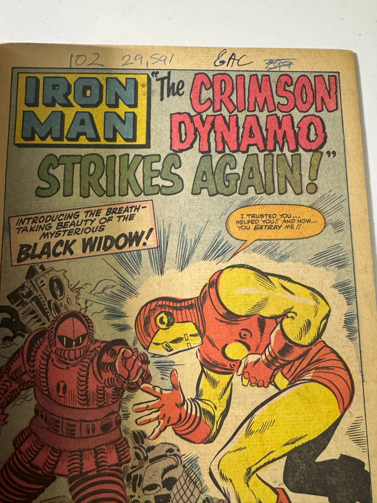TALES OF SUSPENSE #52 GD/VG 1ST APPEARANCE