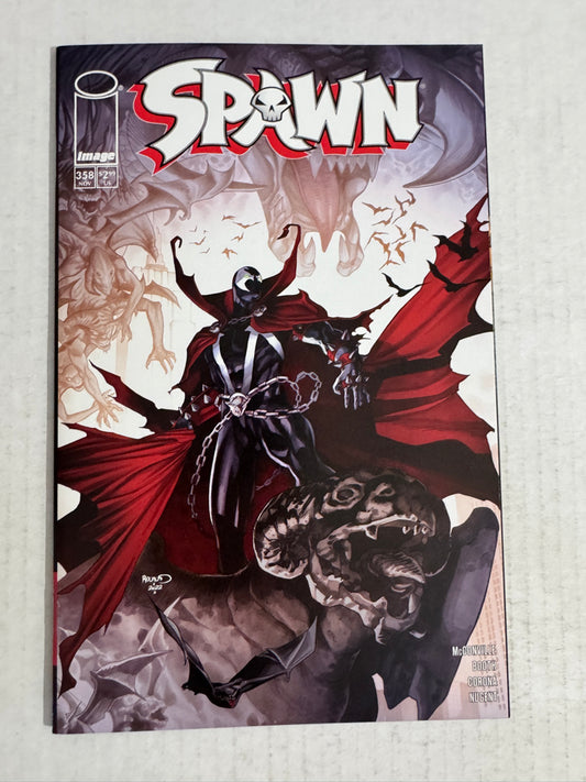 SPAWN #358 NM Paul Renaud Variant