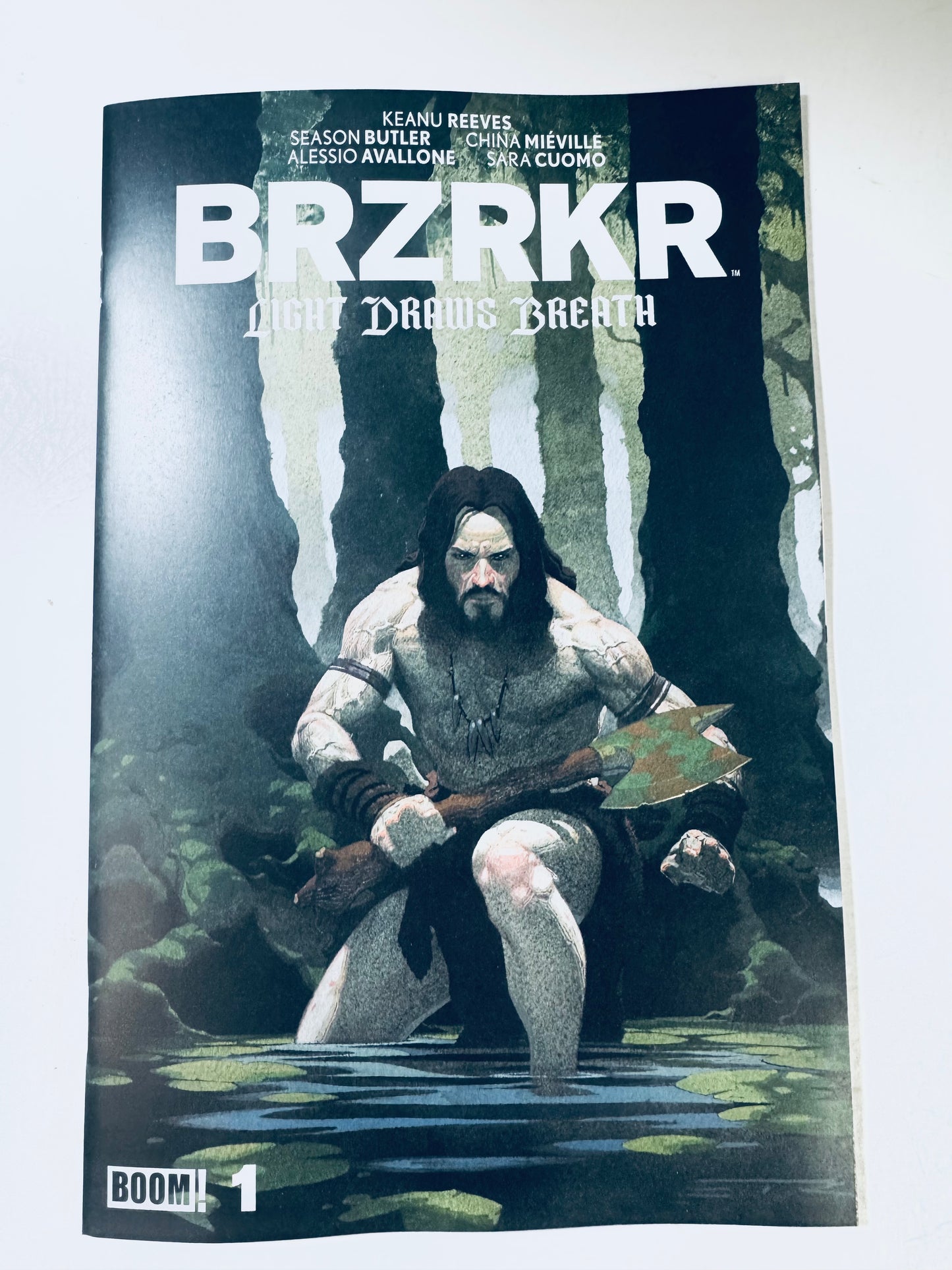 BRZRKR: LIGHT DRAWS BREATH #1 NM