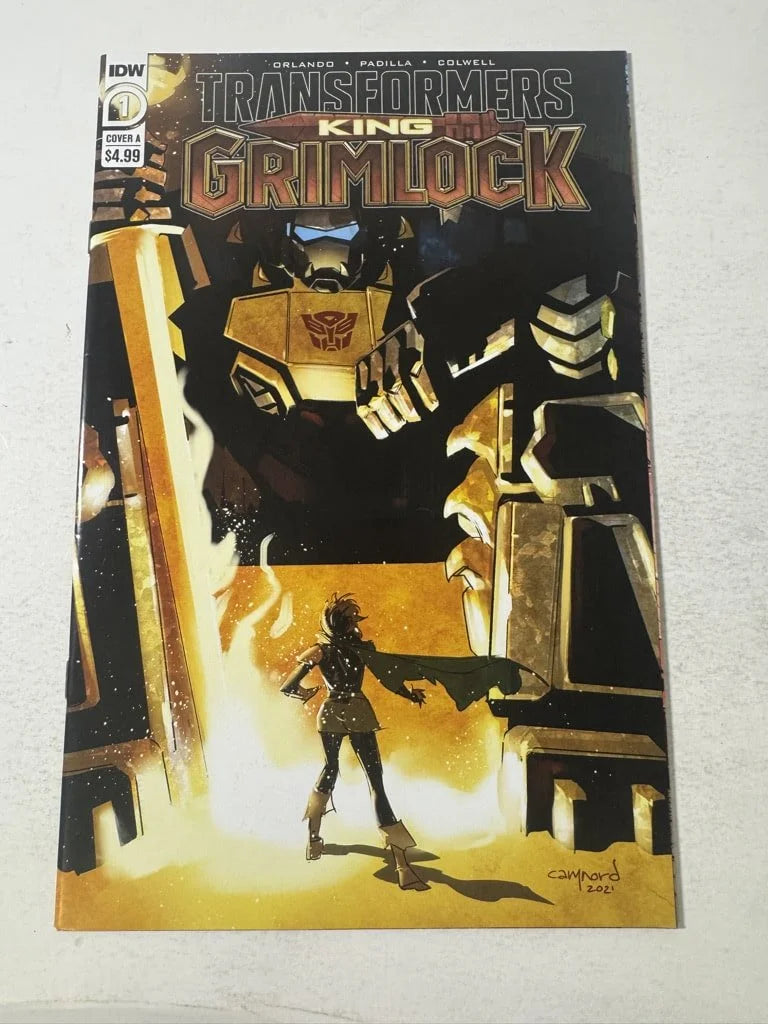 TRANSFORMERS KING GRIMLOCK #1 NM-
