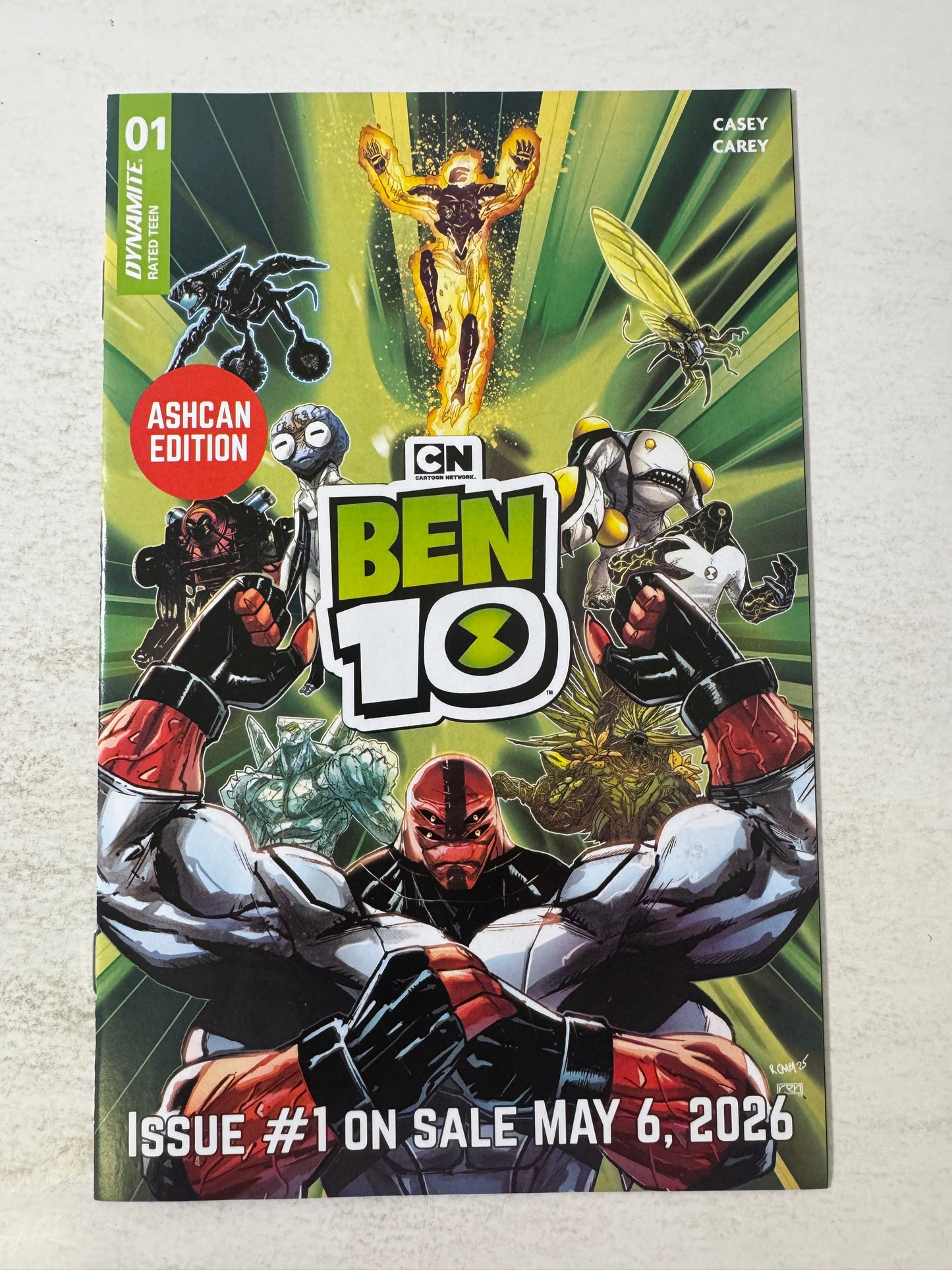 BEN 10 #1 ASHCAN NM