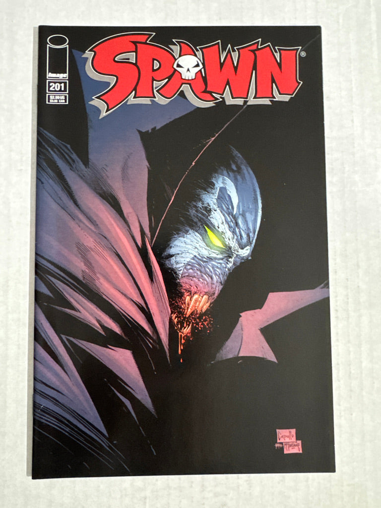 SPAWN #201 VF/NM Greg Capullo & Todd McFarlane Cover 1ST APPEARANCE