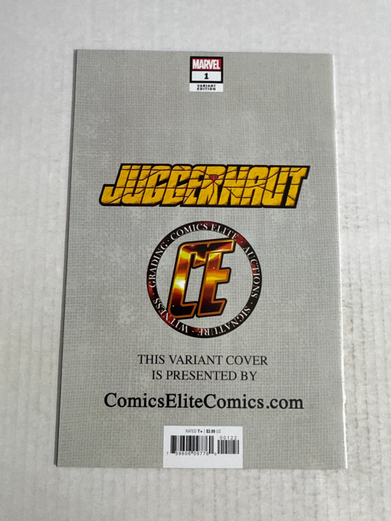 JUGGERNAUT #1 NM Virgin White Kyle Hotz Store Exclusive Variant 1ST APPEARANCE LTD 1000