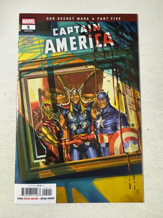 CAPTAIN AMERICA #5 Vol 12 NM