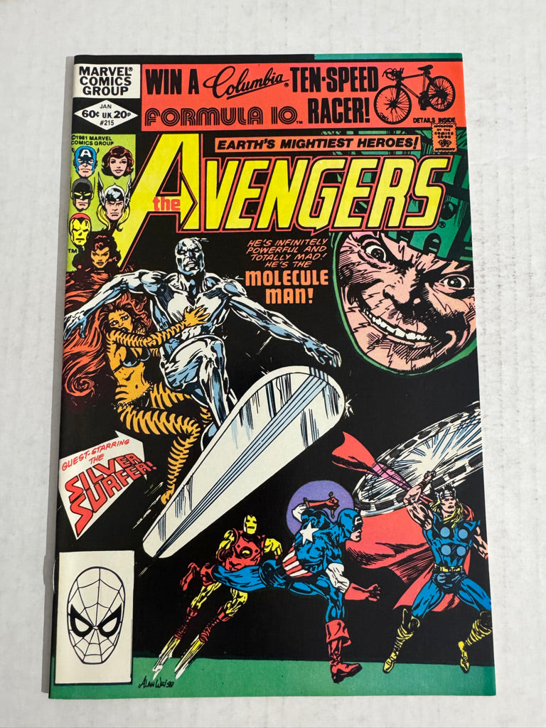 AVENGERS #215 NM-