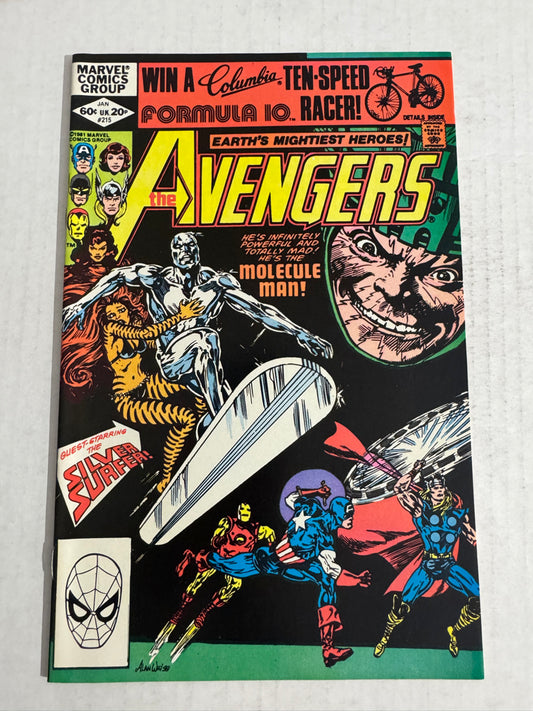 AVENGERS #215 NM-