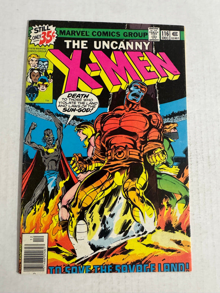 UNCANNY X-MEN #116 FN-