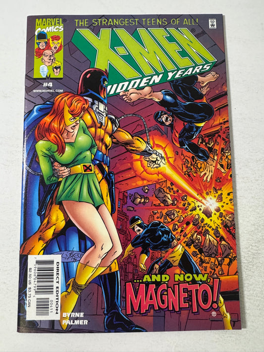 X-MEN THE HIDDEN YEARS #4 NM John Byrne Cover