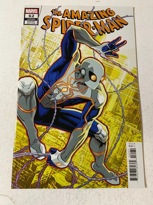 AMAZING SPIDER-MAN #62 Vol 5 NM 1:10 Dustin Weaver Variant