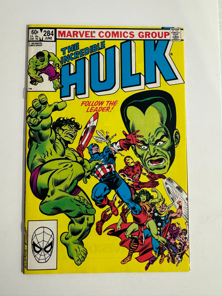 INCREDIBLE HULK #284 NM-