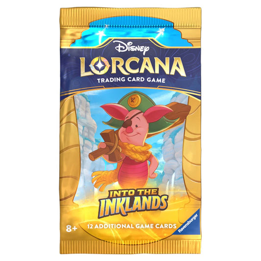 DISNEY LORCANA Into The Inklands Booster Pack