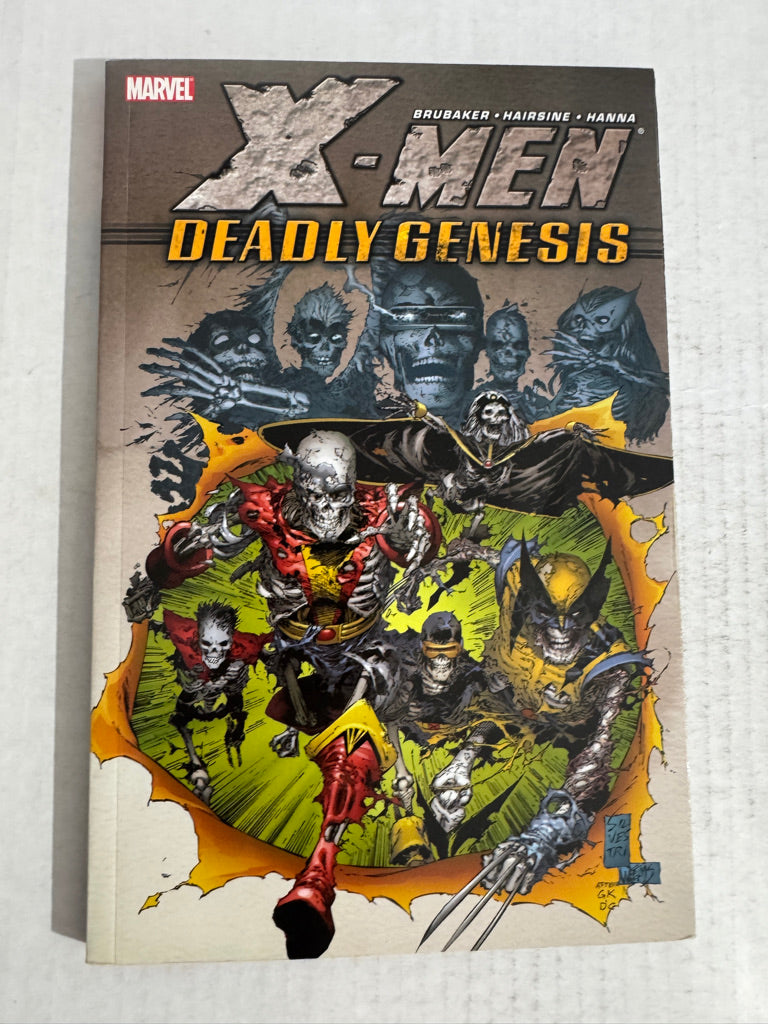 X-MEN DEADLY GENESIS TPB Mark Silvestri Cover VF+